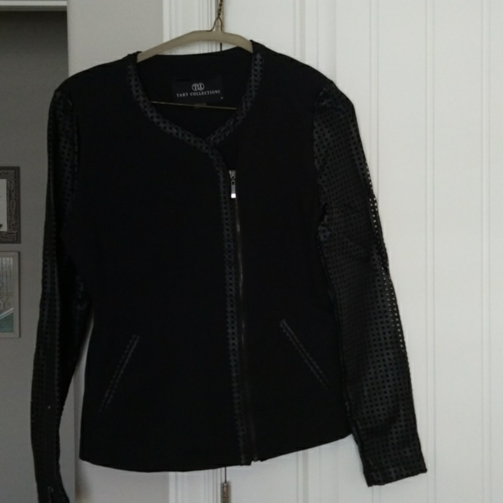 Tart Collections Black Jacket Pant Set